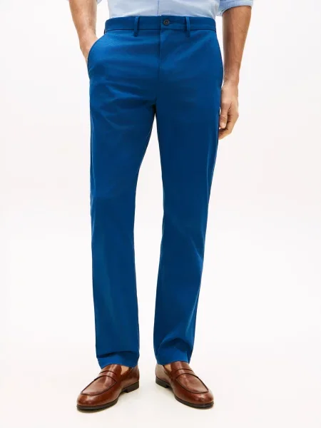 TOMMY HILFIGER Chino nohavice Denton' modrá