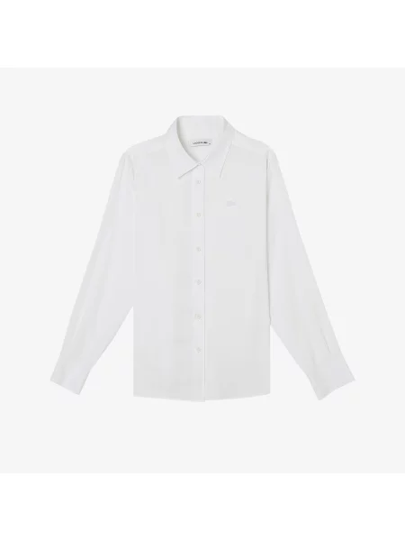 Lacoste Koszula Slim Fit biała
