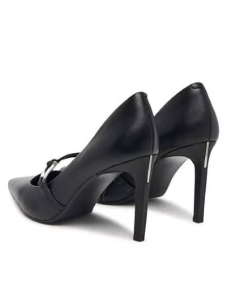 Calvin Klein Aukštakulniai Ess Stiletto 90 Hdw Lth juoda