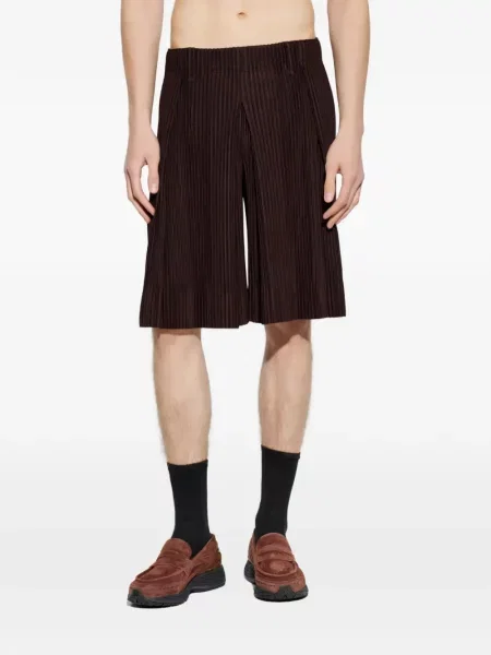 Pantaloni scurți Homme Plisse Issey Miyake maro