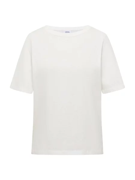 CECIL Tricou alb