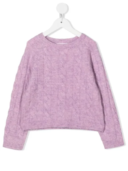 Sweter dziecięcy Bonpoint fioletowy
