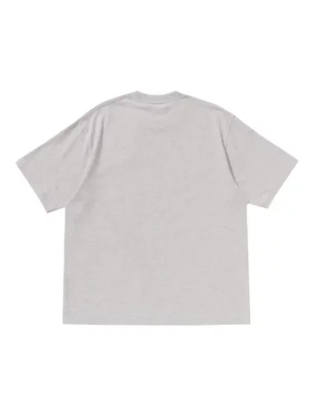Tričko A Bathing Ape® s výšivkou šedé