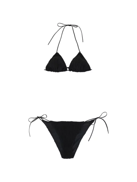 Bikini Allis Beachwear wiązane czarne