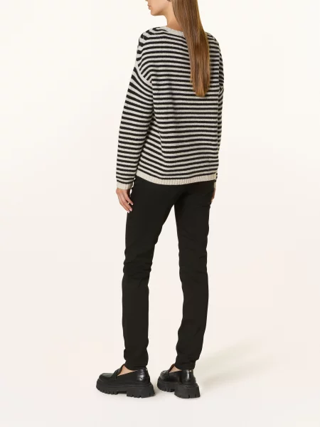 Mos Mosh Skinny Džíny Mmvice black černé
