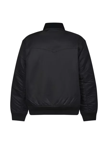 Kurtka Carhartt WIP Santa Fe Alumni Jacket Black/ Scarlet S czarna