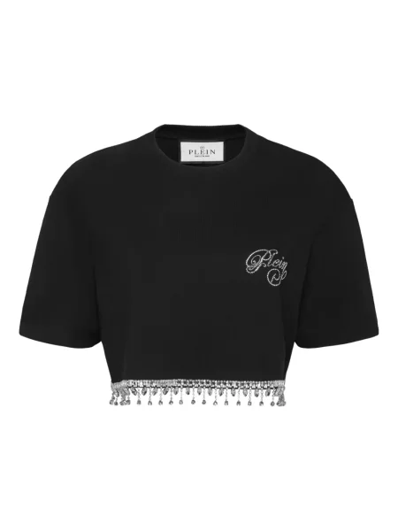 Cropp tricou Philipp Plein negru
