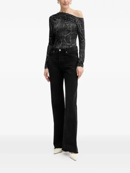 Top Guess cu un umăr gol negru