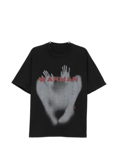 Tricou Warman cu imagine negru