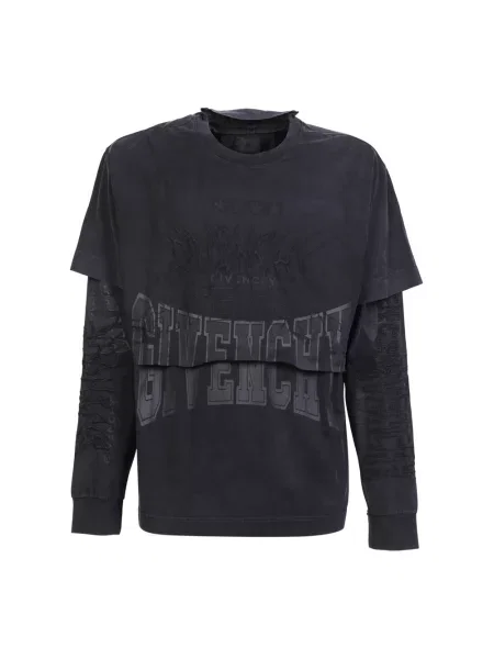 Bluza Givenchy z nadrukiem czarna