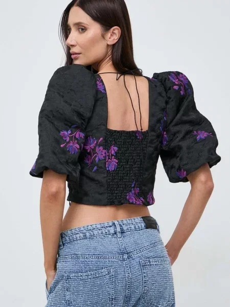 Custommade felső Saia fekete
