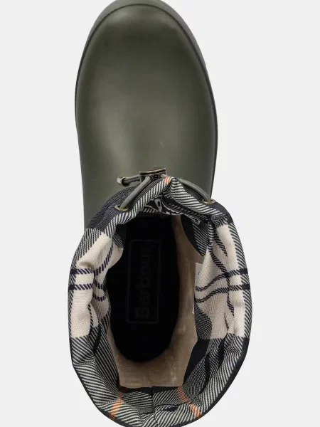 Резиновые сапоги Barbour зеленые