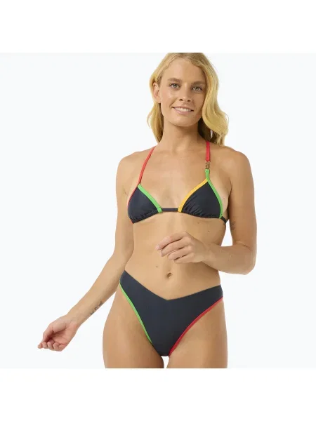 Rip Curl V 80 High Skimpy Leg costum de baie fund denim închis