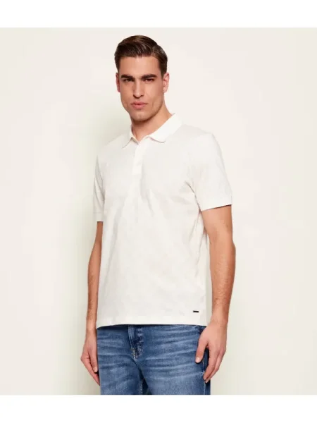 JOOP! Tricou polo Jesse Écru