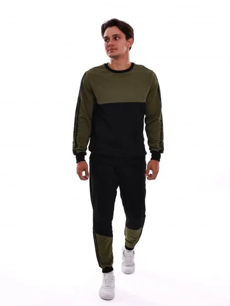 Спортивний костюм LUMO віскоза/поліестер хакі