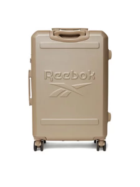 Střední kufr Reebok béžový