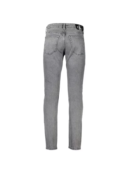 Jeansy skinny Calvin Klein Jeans szare