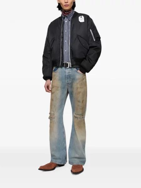 Geacă bomber Acne Studios albastru