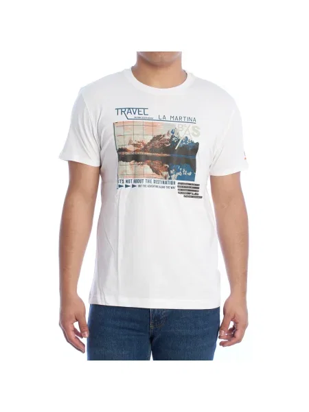 Tricou La Martina alb