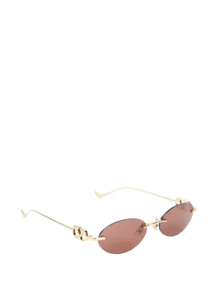 Овални слънчеви очила Valentino Garavani Eyewear с автограф