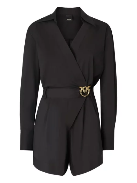 Salopetă Pinko cu cataramă negru