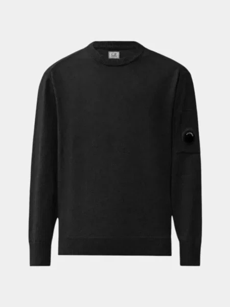 Джемпер CP Company бавовна/поліестер чорний