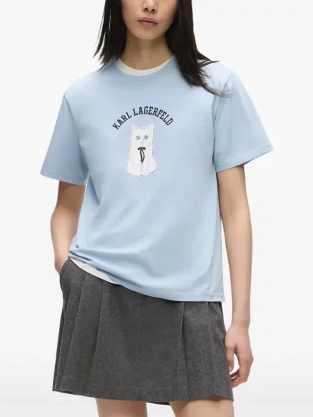 Tricou Karl Lagerfeld albastru