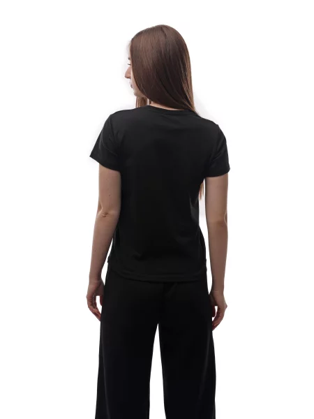 Футболка STREAM віскоза/поліестер чорний