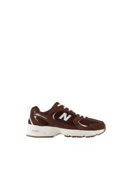 Sneakersy New Balance 530 skórzane brązowe