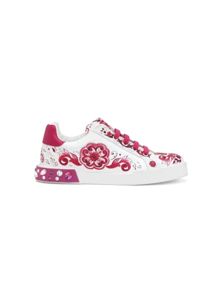 Sneakersy dziecięce Dolce And Gabbana białe