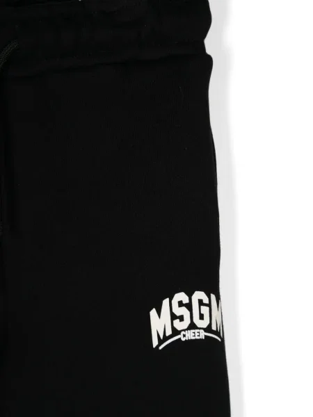 Spodnie dziecięce Msgm czarne