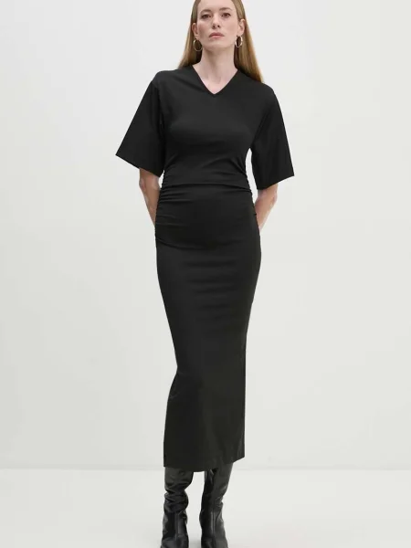 Obleka Day Birger et Mikkelsen Margaret Modern Interlock črna
