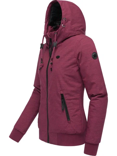 Ragwear Geacă de iarnă Nuggie vin roșu