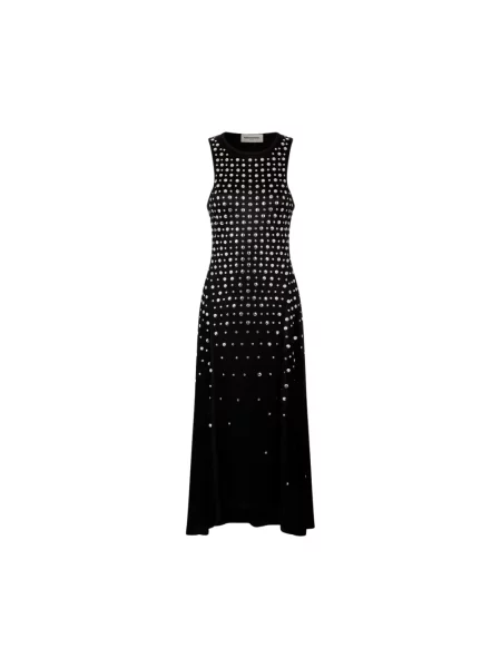 Sukienka Sonia Rykiel z ćwiekami czarna
