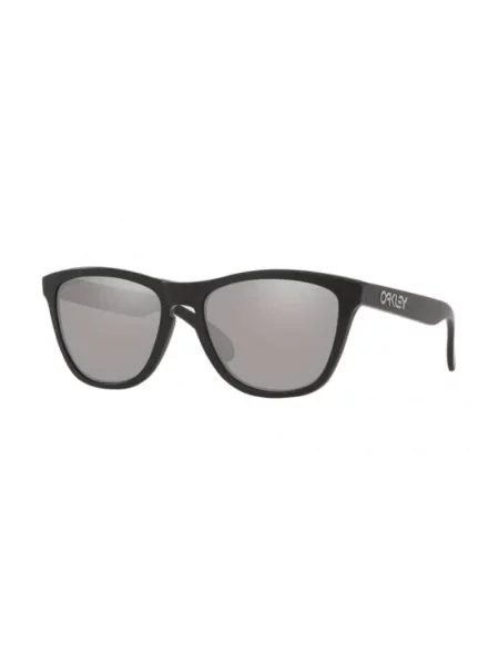 Okulary przeciwsłoneczne Oakley Frogskins matte black/prizm black polarized czarne