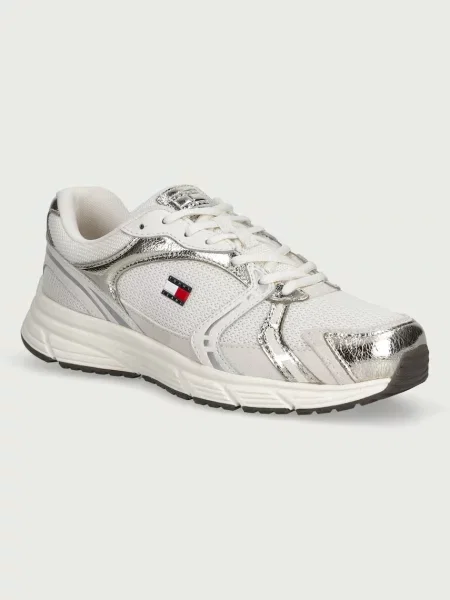 Tommy Jeans TJW MODERN RUNNER METALLICS sneakers Γυναικεία μπεζ