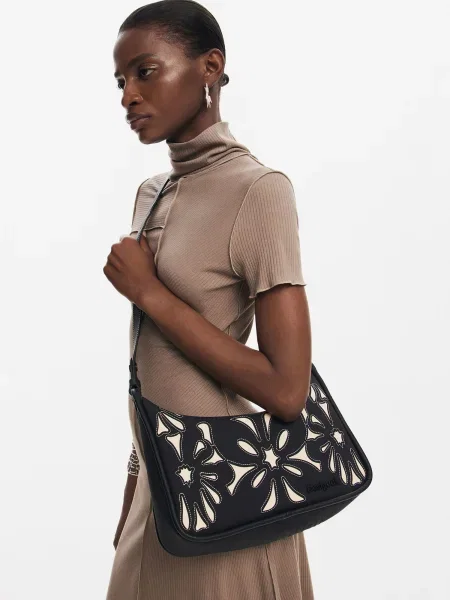 Geanta crossbody Desigual negru