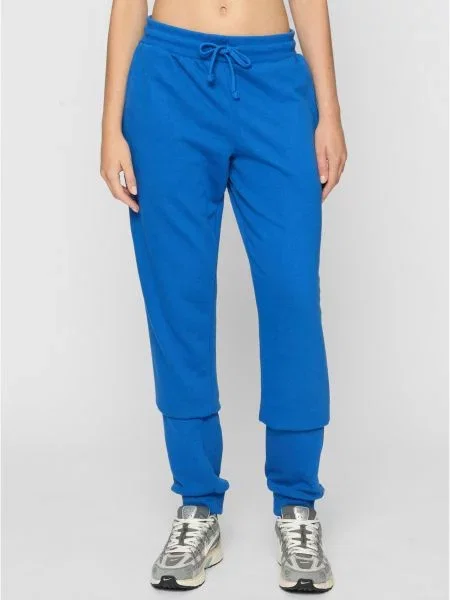 Pantaloni de trening Urban Classics din material terry albastru