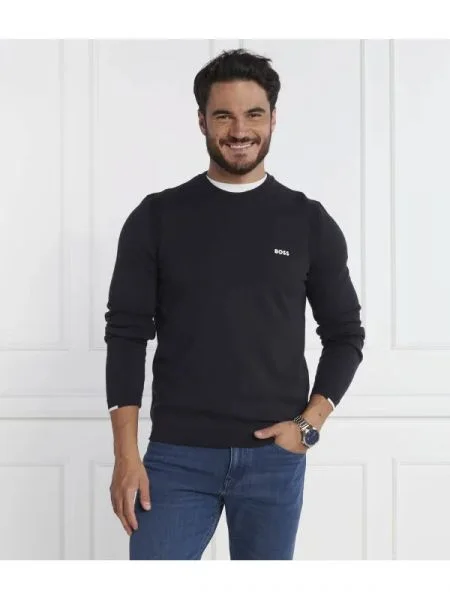 BOSS GREEN Pulover Ever-X verde