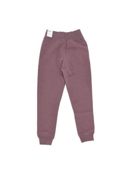 Joggery Nike polarowe z wysoką talią fioletowe