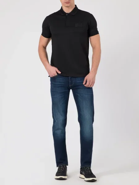 Поло Ea7 Emporio Armani чорне