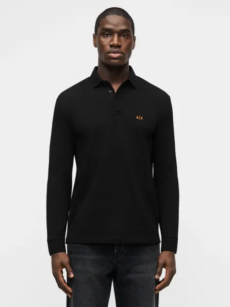 ARMANI EXCHANGE Tricou negru