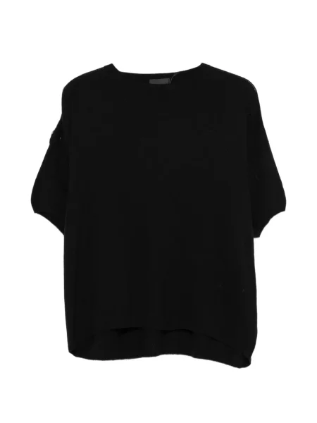 Scurt pulover Dixie tricotate negru