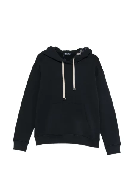 Hanorac cu glugă 's Max Mara cu cordon negru