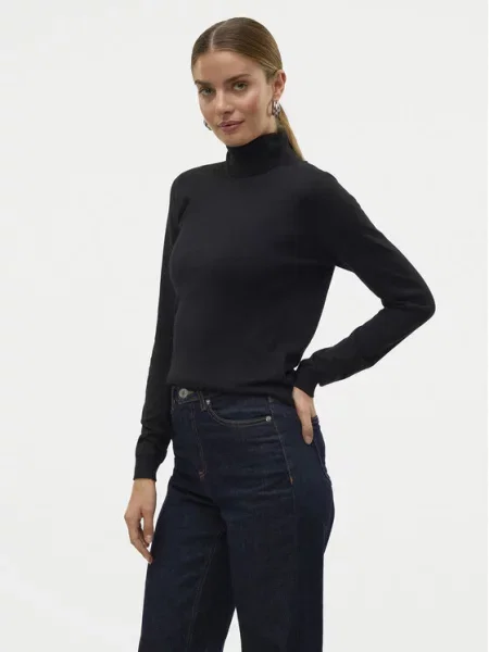 VERO MODA Megztinis VMIRIS' juoda