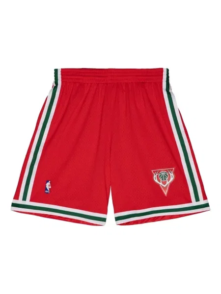 Pantaloni scurți Mitchell & Ness roșu