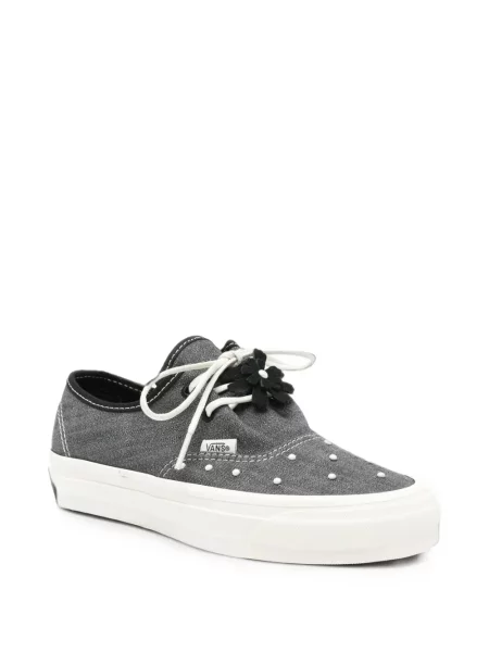 Φλοράλ sneakers Vans με μαργαριτάρια μαύρο