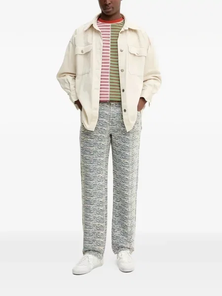 Tricou cu dungi Desigual cu dungi