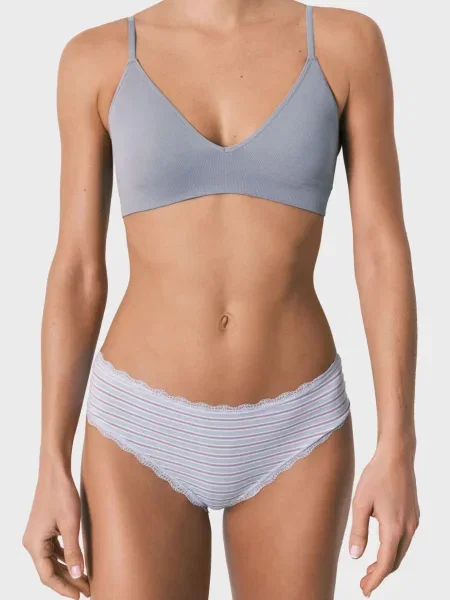 У смужку труси Women'secret блакитні