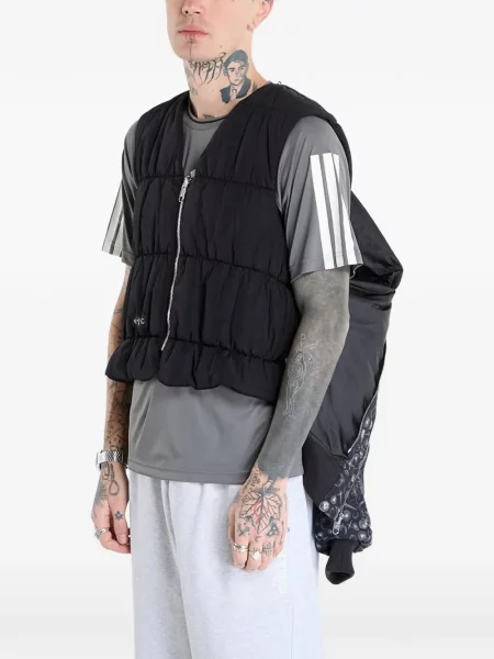 Fustă Adidas cu dungi cu imagine alergare roz